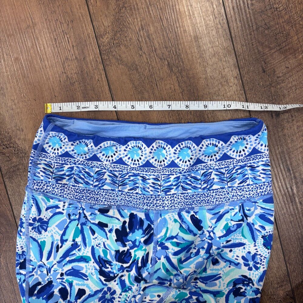 Lilly Pulitzer Weekender High Rise Midi Leggings in High Maintenance Print Small - Picture 7 of 9